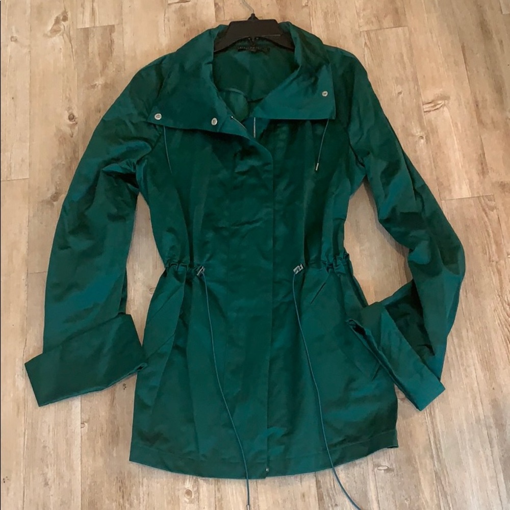 Emerald Green Lafayette 148 Jacket